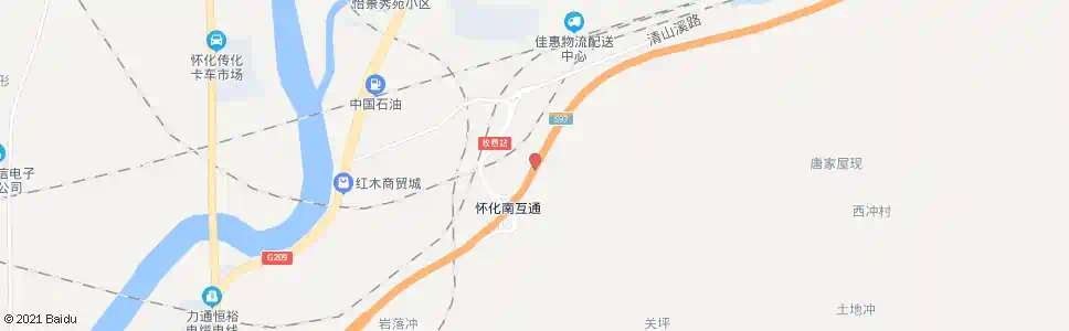 怀化湖天新区_公交站地图_怀化公交_妙搜公交查询2025