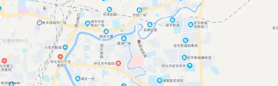 怀化钟氏烧伤专科_公交站地图_怀化公交_妙搜公交查询2025