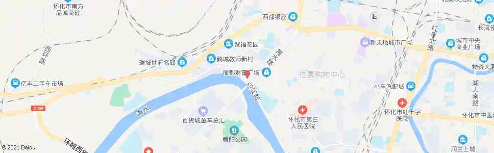 怀化在水一方_公交站地图_怀化公交_妙搜公交查询2025