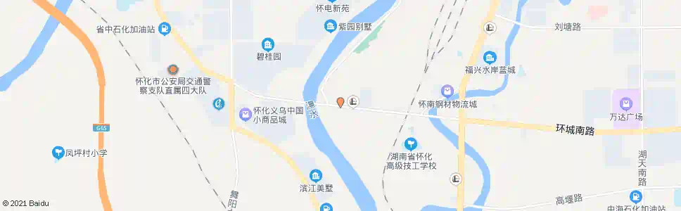 怀化国泰汽配城_公交站地图_怀化公交_妙搜公交查询2025