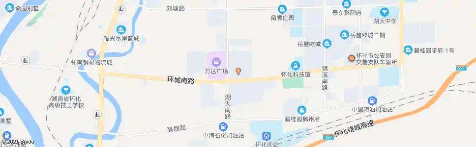 怀化金磊富域城_公交站地图_怀化公交_妙搜公交查询2025