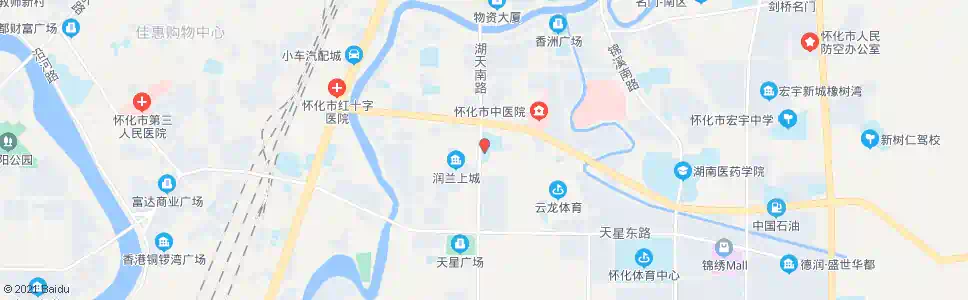 怀化实验学校_公交站地图_怀化公交_妙搜公交查询2025