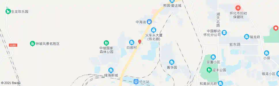 怀化铁路文化宫_公交站地图_怀化公交_妙搜公交查询2025