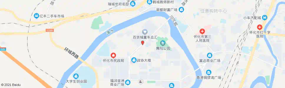 怀化河西_公交站地图_怀化公交_妙搜公交查询2025