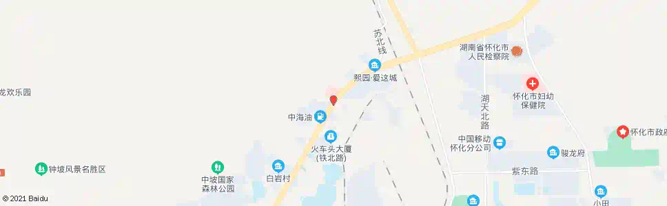 怀化市五医院_公交站地图_怀化公交_妙搜公交查询2025