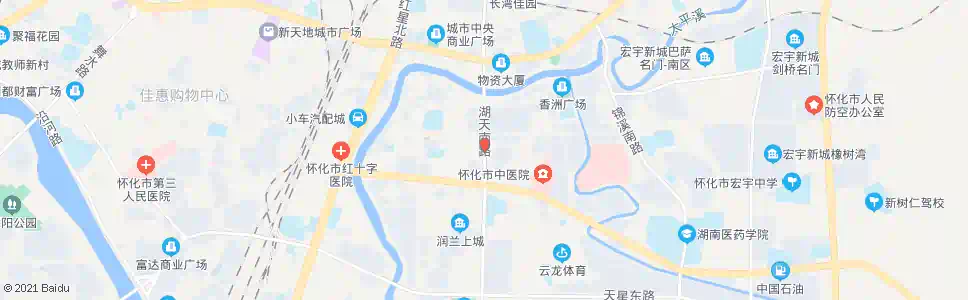 怀化国税局_公交站地图_怀化公交_妙搜公交查询2025