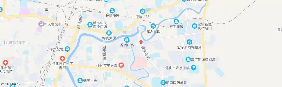 怀化五零七后门_公交站地图_怀化公交_妙搜公交查询2025