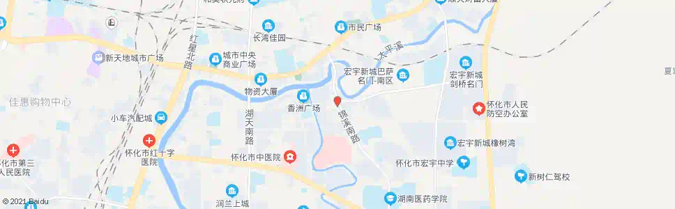 怀化五零七_公交站地图_怀化公交_妙搜公交查询2025