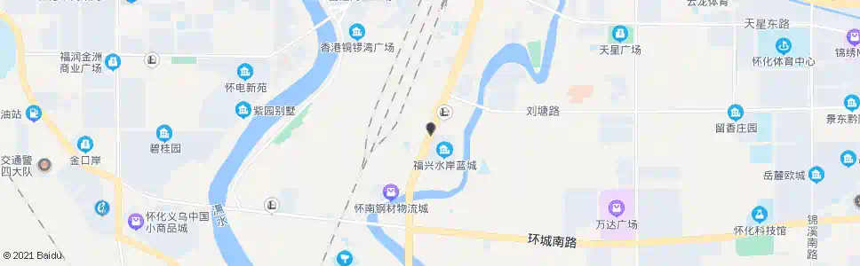 怀化水岸蓝城_公交站地图_怀化公交_妙搜公交查询2025