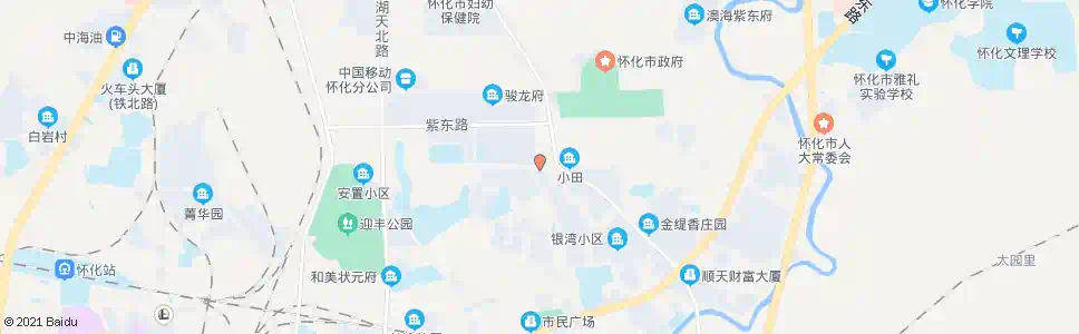 怀化平安路口_公交站地图_怀化公交_妙搜公交查询2025