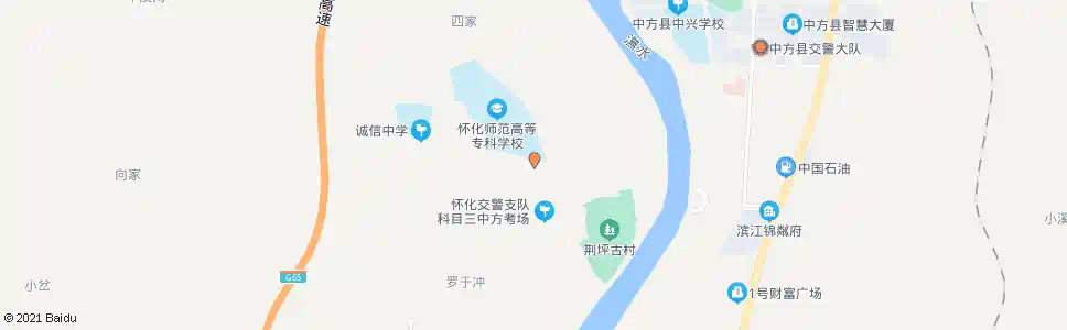 怀化师专_公交站地图_怀化公交_妙搜公交查询2025