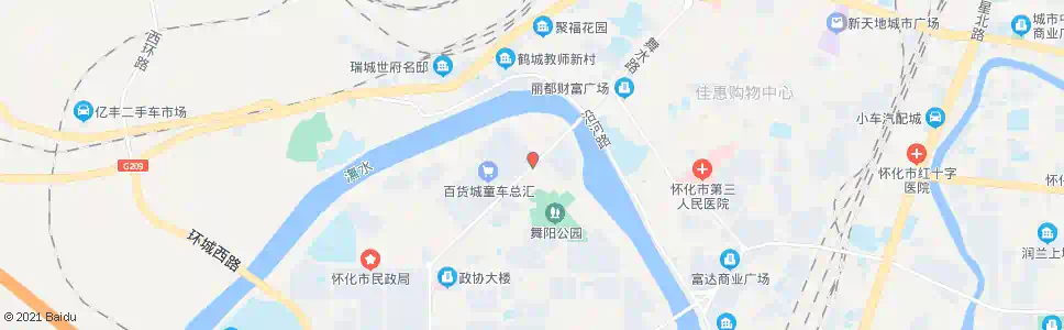 怀化河西新区管委会_公交站地图_怀化公交_妙搜公交查询2025