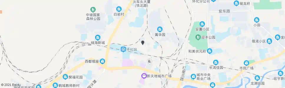怀化怀铁症控中心_公交站地图_怀化公交_妙搜公交查询2025