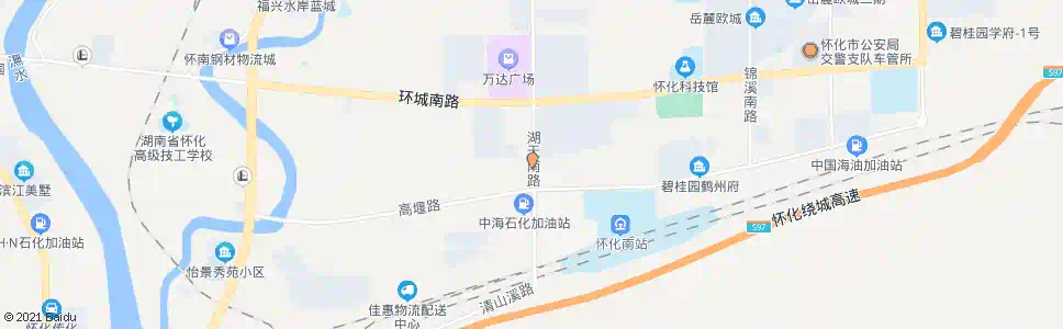 怀化岩头_公交站地图_怀化公交_妙搜公交查询2025