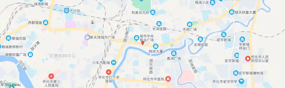 怀化电视台_公交站地图_怀化公交_妙搜公交查询2025