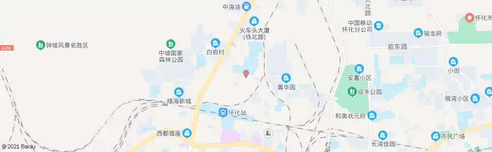 怀化铁一中_公交站地图_怀化公交_妙搜公交查询2025