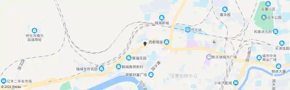 怀化四零七_公交站地图_怀化公交_妙搜公交查询2025