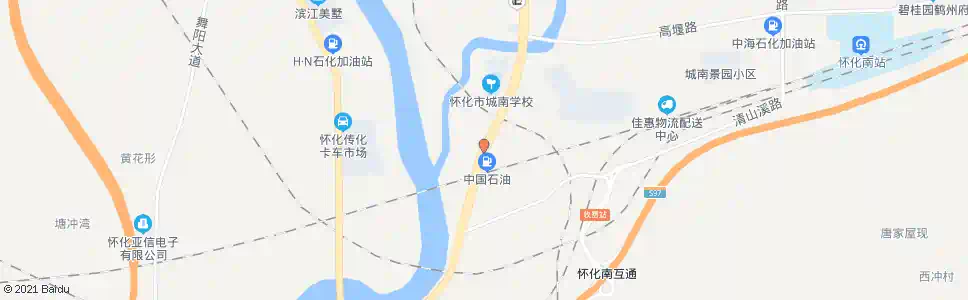 怀化远东化肥厂_公交站地图_怀化公交_妙搜公交查询2025