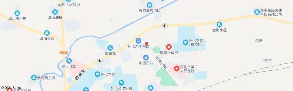 怀化金海广场_公交站地图_怀化公交_妙搜公交查询2025