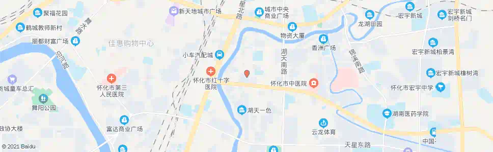 怀化锦星苑(正清路)_公交站地图_怀化公交_妙搜公交查询2025