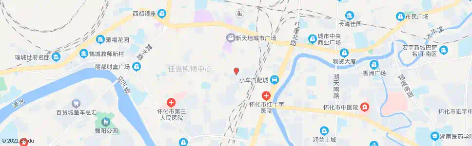 怀化新街路口_公交站地图_怀化公交_妙搜公交查询2025