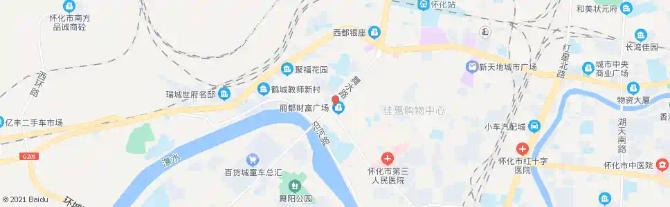 怀化新世纪假日学校_公交站地图_怀化公交_妙搜公交查询2025