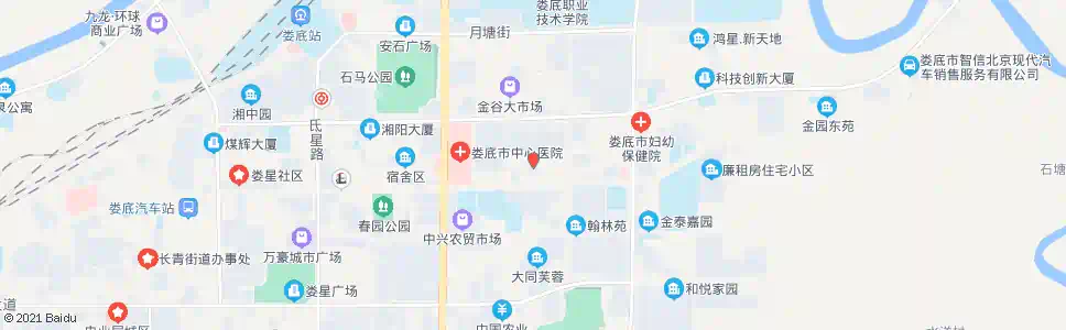 娄底金谷小区_公交站地图_娄底公交_妙搜公交查询2025