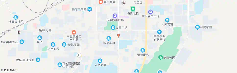 娄底娄底一中_公交站地图_娄底公交_妙搜公交查询2025
