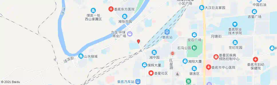 娄底娄底二中_公交站地图_娄底公交_妙搜公交查询2025