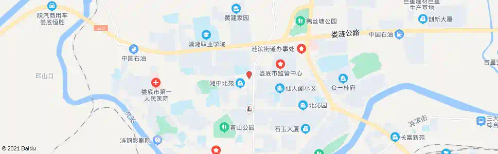 娄底涟钢仙人阁_公交站地图_娄底公交_妙搜公交查询2025