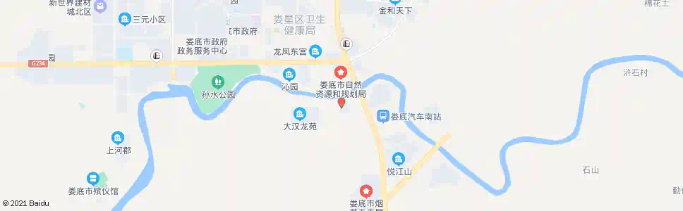 娄底区法院_公交站地图_娄底公交_妙搜公交查询2025