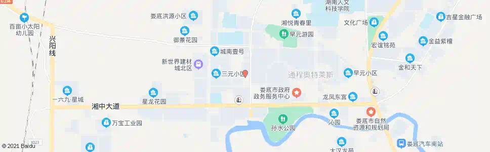 娄底市国税局_公交站地图_娄底公交_妙搜公交查询2025