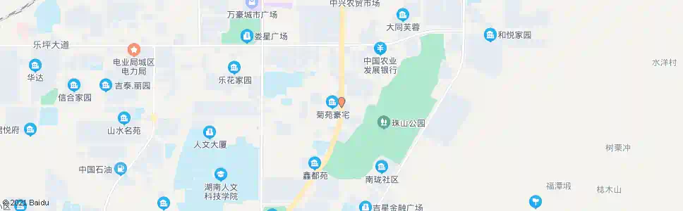 娄底菊苑小区_公交站地图_娄底公交_妙搜公交查询2025