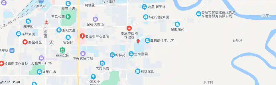 娄底卫校_公交站地图_娄底公交_妙搜公交查询2025
