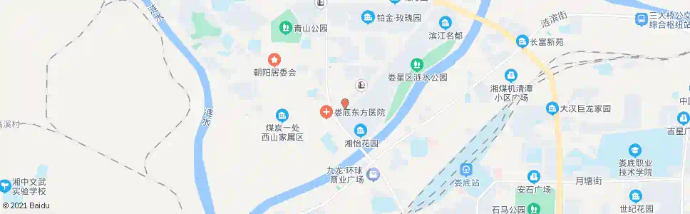 娄底五江家居城_公交站地图_娄底公交_妙搜公交查询2025
