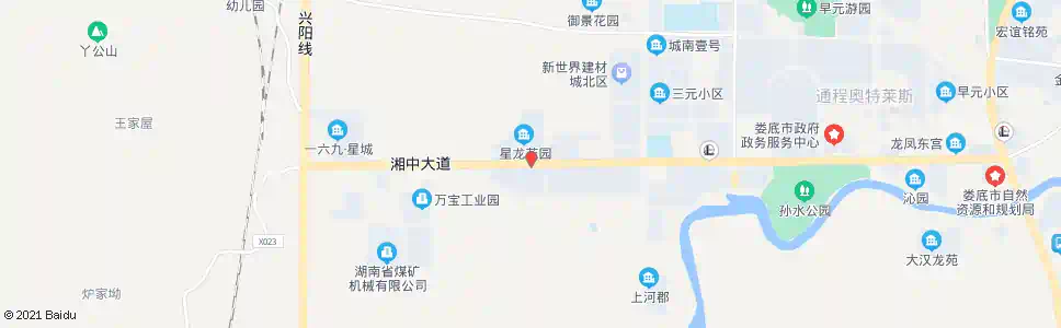 娄底娄底监狱_公交站地图_娄底公交_妙搜公交查询2025