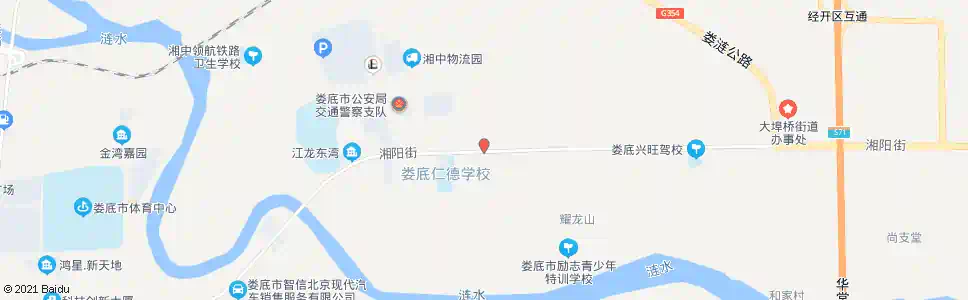 娄底将军庙_公交站地图_娄底公交_妙搜公交查询2025