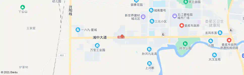 娄底湘中_公交站地图_娄底公交_妙搜公交查询2025