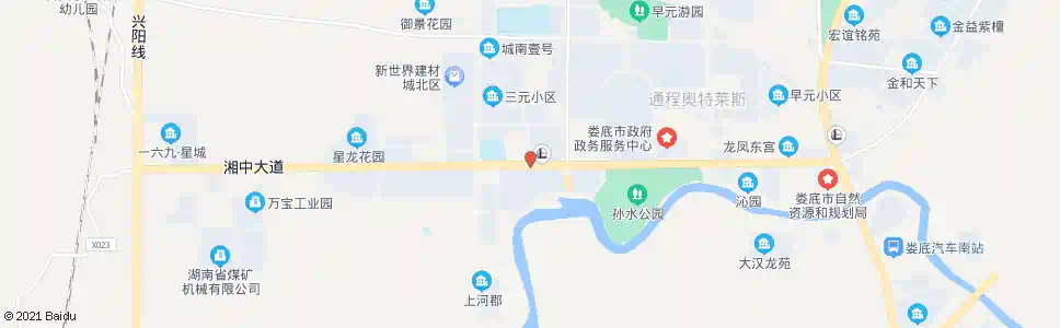 娄底早元变电站_公交站地图_娄底公交_妙搜公交查询2025