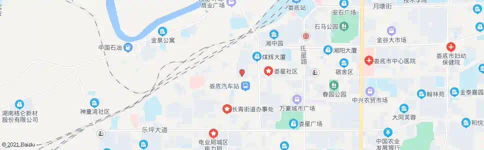 娄底中兴大市场_公交站地图_娄底公交_妙搜公交查询2025