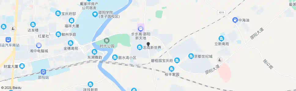 邵阳志成新世界_公交站地图_邵阳公交_妙搜公交查询2025