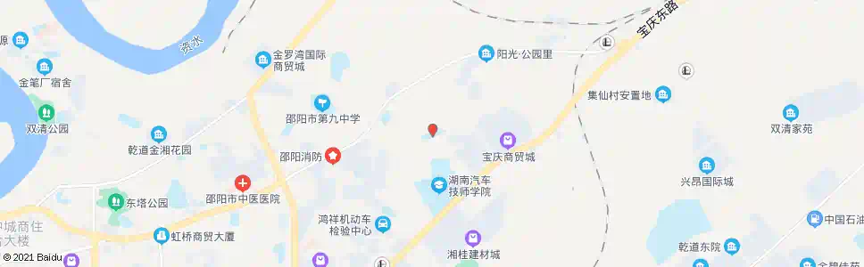 邵阳五里牌学校_公交站地图_邵阳公交_妙搜公交查询2025