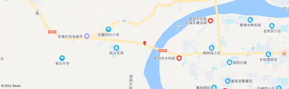 邵阳二桥西_公交站地图_邵阳公交_妙搜公交查询2025