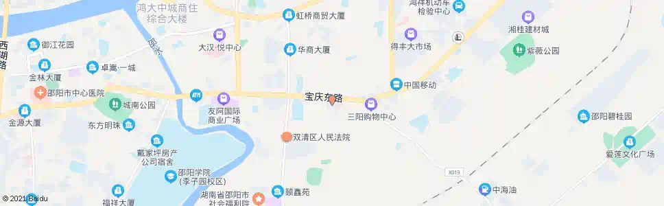 邵阳中级人民法院_公交站地图_邵阳公交_妙搜公交查询2025