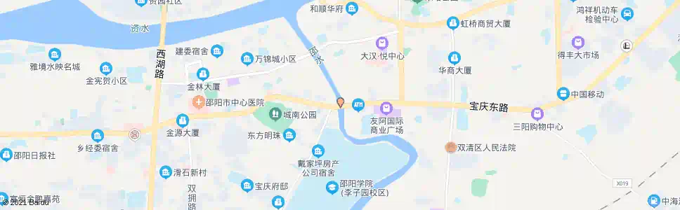 邵阳邵水桥(下)_公交站地图_邵阳公交_妙搜公交查询2025
