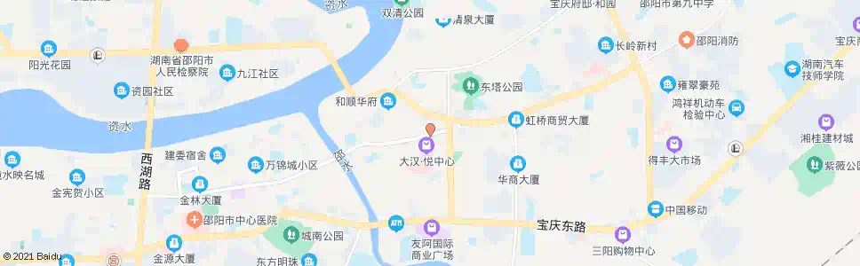 邵阳广场西_公交站地图_邵阳公交_妙搜公交查询2025