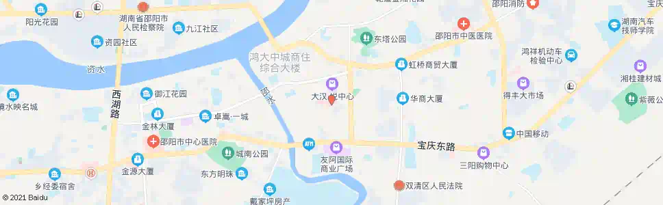 邵阳市一人民医院_公交站地图_邵阳公交_妙搜公交查询2025