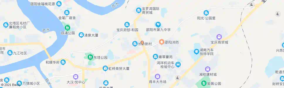 邵阳长岭新村_公交站地图_邵阳公交_妙搜公交查询2025