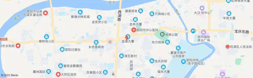 邵阳中西医结合医院_公交站地图_邵阳公交_妙搜公交查询2025