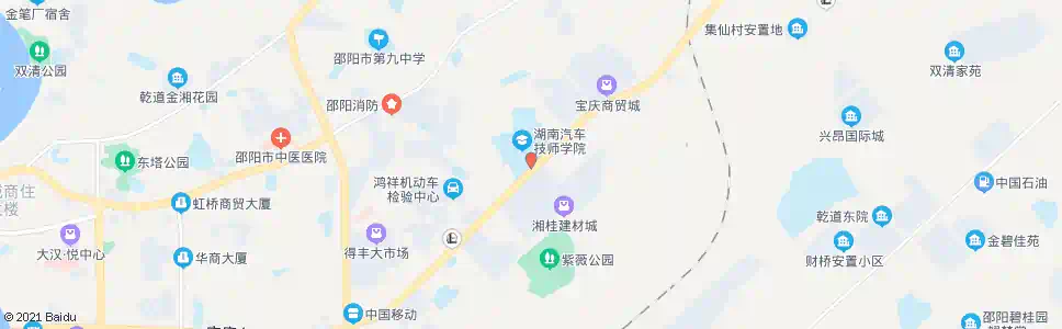 邵阳省机械工业技术学院_公交站地图_邵阳公交_妙搜公交查询2025